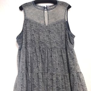 Plus Size Torrid babydoll blouse